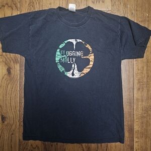 Flogging Molly t shirt Sz Large